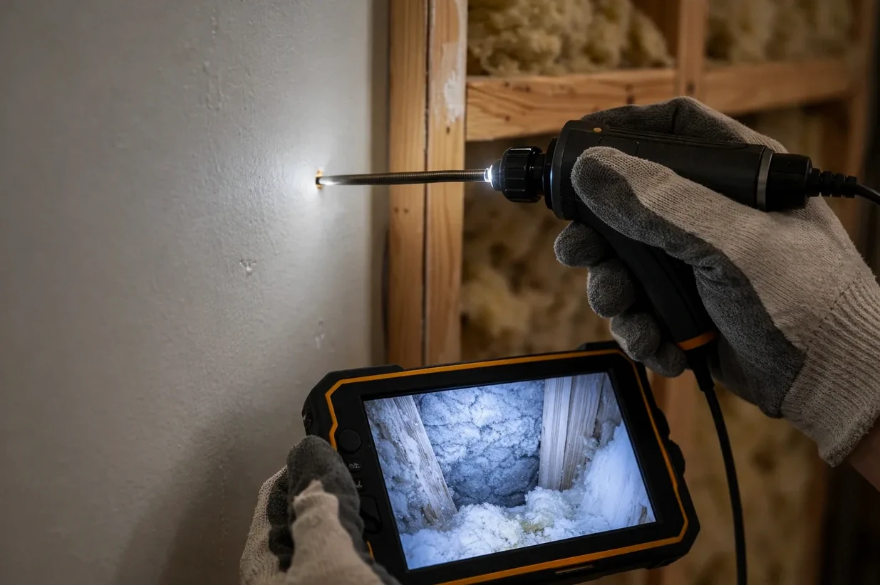 Wall Cavity Probe Inspection in Birmingham, AL